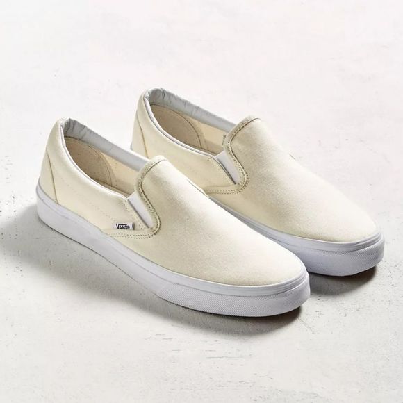 Vans Shoes - Vans Classic Slip On Off White Men’s Size 9.5 Women’s 11